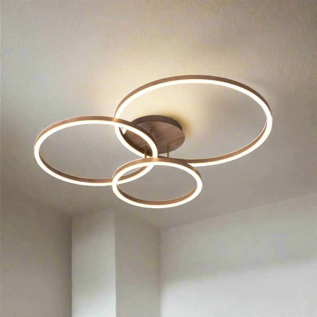BowLift | LED Ceiling Light with Decorative Rings 55x50cm - 32W
