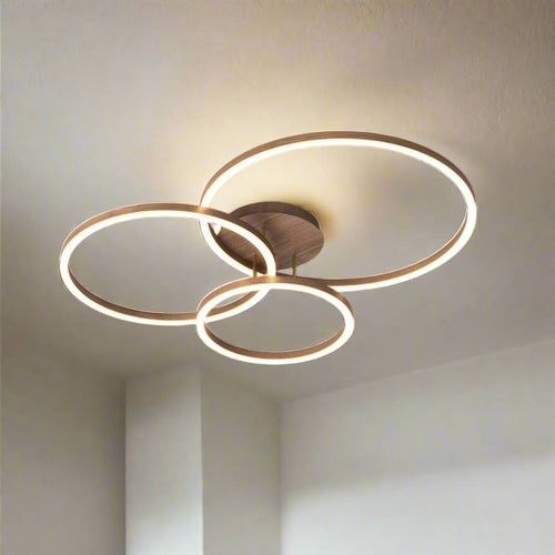 BowLift | LED Ceiling Light with Decorative Rings 55x50cm - 32W