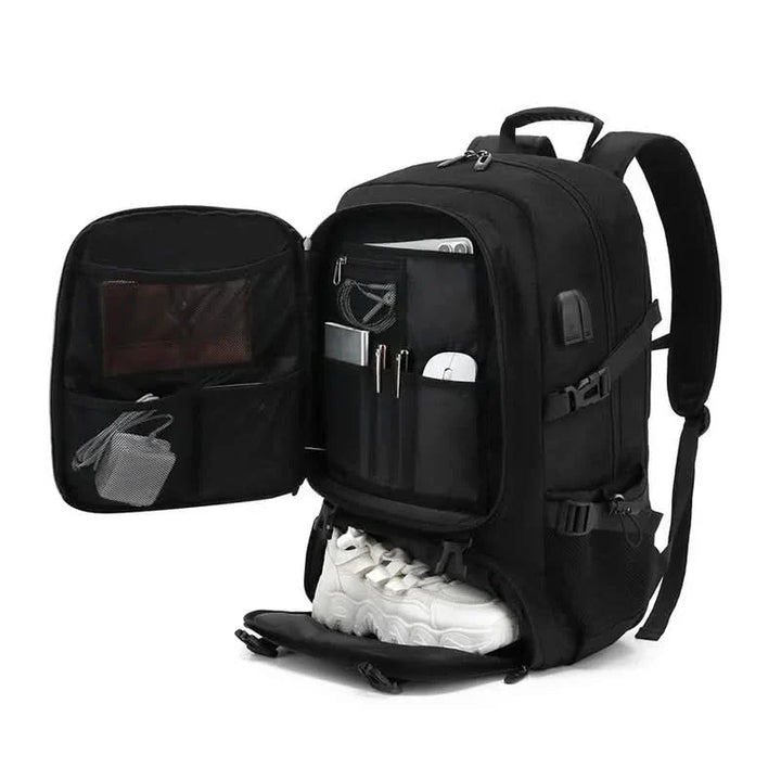 BowLift | Travel Backpack Pro – Expandable 50L Backpack with USB Charging