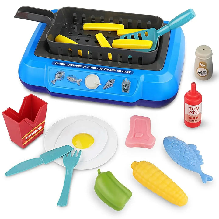 BowLift | Colorful Children's Kitchen Set with Accessories for Imaginative Role Play