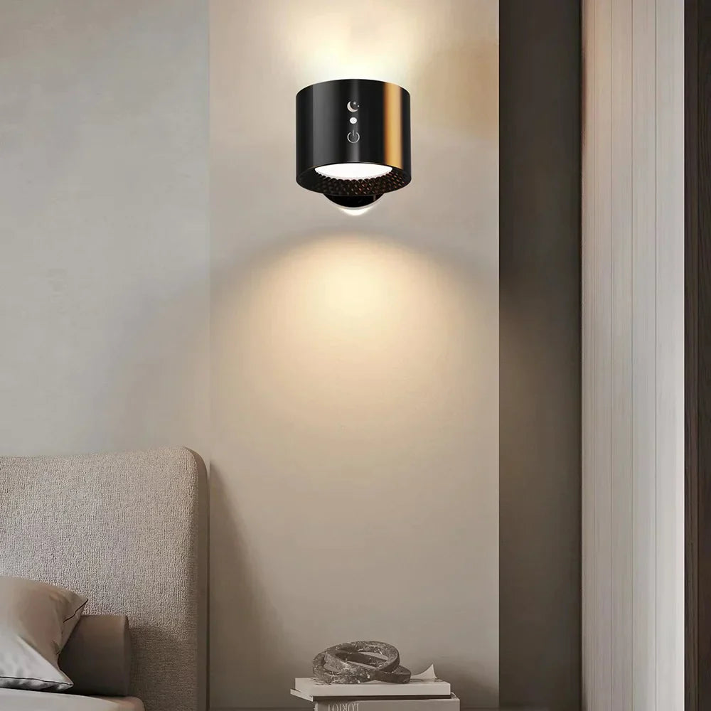 BowLift | 360° Updown Wall Lamp - Wireless Rechargeable Wall Lamp