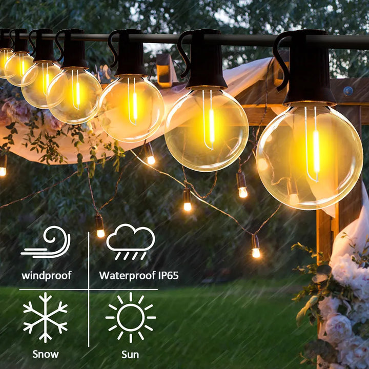 BowLift | LED Solar Light String Deluxe - Create the perfect atmosphere in your garden!