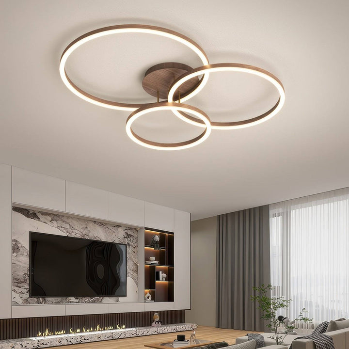 BowLift | LED Ceiling Light with Decorative Rings 55x50cm - 32W