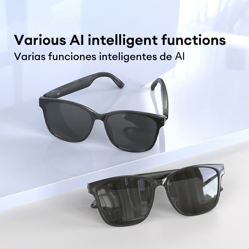 BowLift | Smart Translation Glasses | AI Real-Time Voice Translator | Bluetooth 5.4 with Open-Ear Speakers