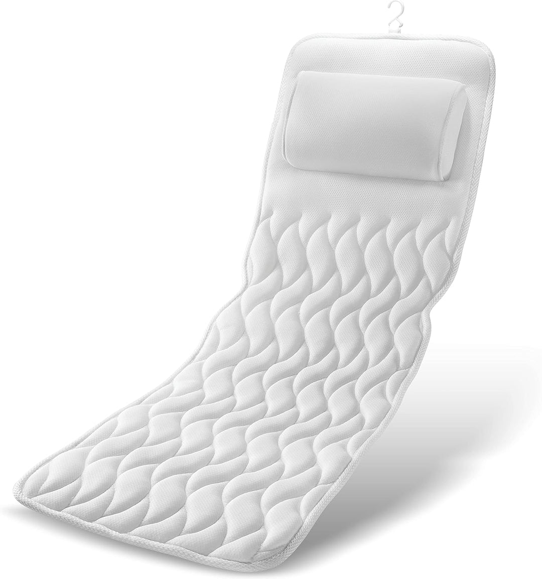 BowLift | Luxe Full Body Bathtub Pillow – Ergonomic Spa Bath Cushion