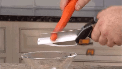 BowLift | 2 in 1 Scissors with Cutting Board