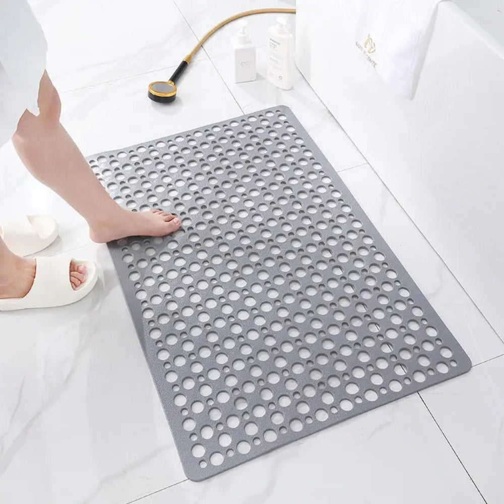 BowLift | AquaGuard | Non-Slip Shower Mat with Anti-Skid Grip & Quick Drainage