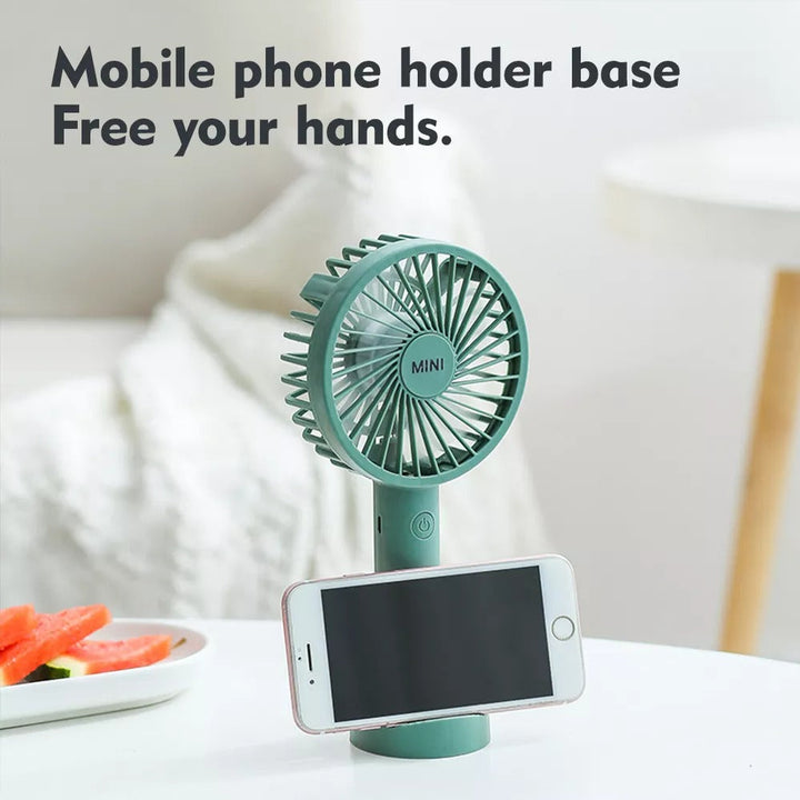 BowLift | Phone Holder Mini Handheld Fan