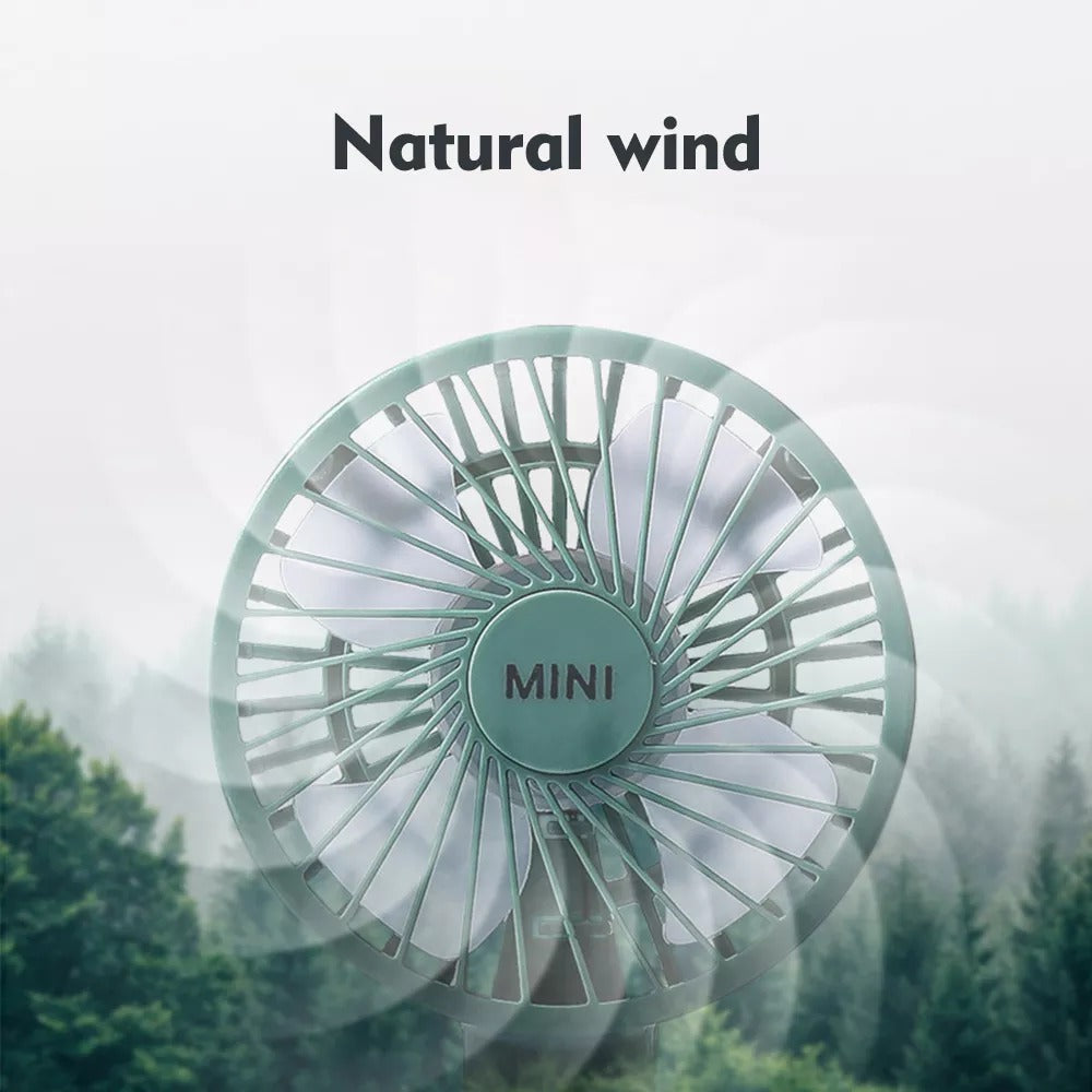 Phone Holder Mini Handheld Fan | Bowlift