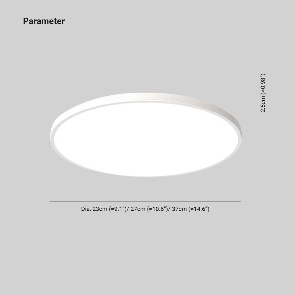BowLift | Ceiling Light Modern LED Round Metal Fixture
