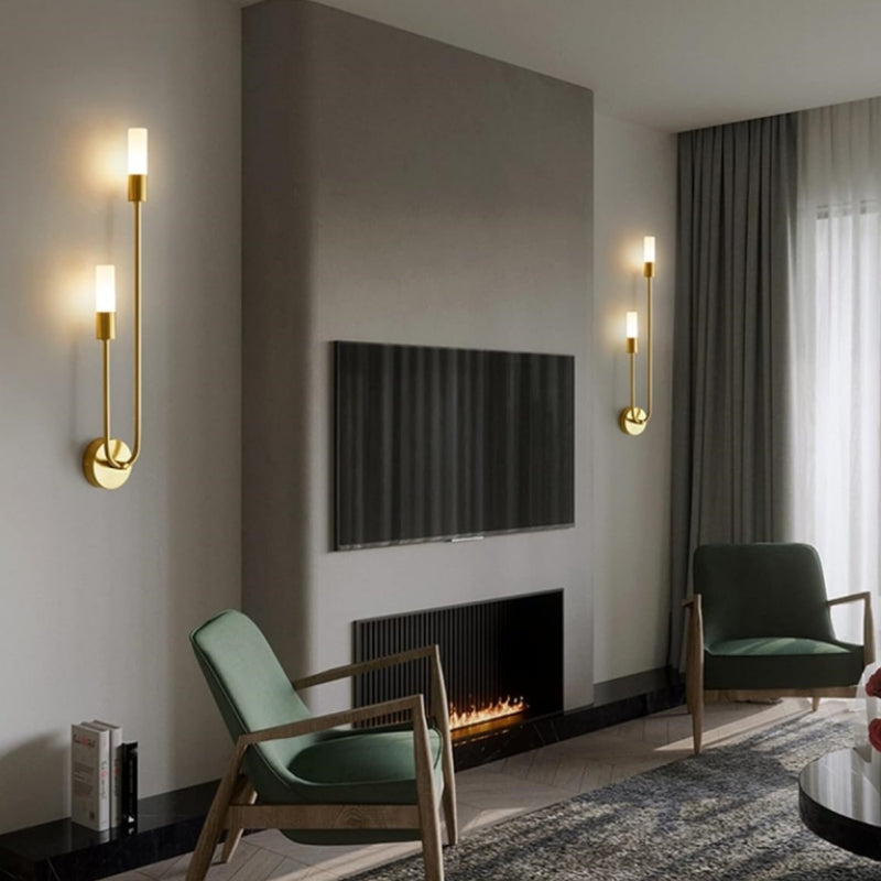 BowLift | Wall Lights Modern Metal Twin Tube Design