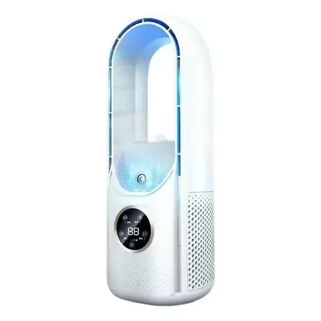 BowLift | CoolMist – Blade-Free Fan with Air Purifier