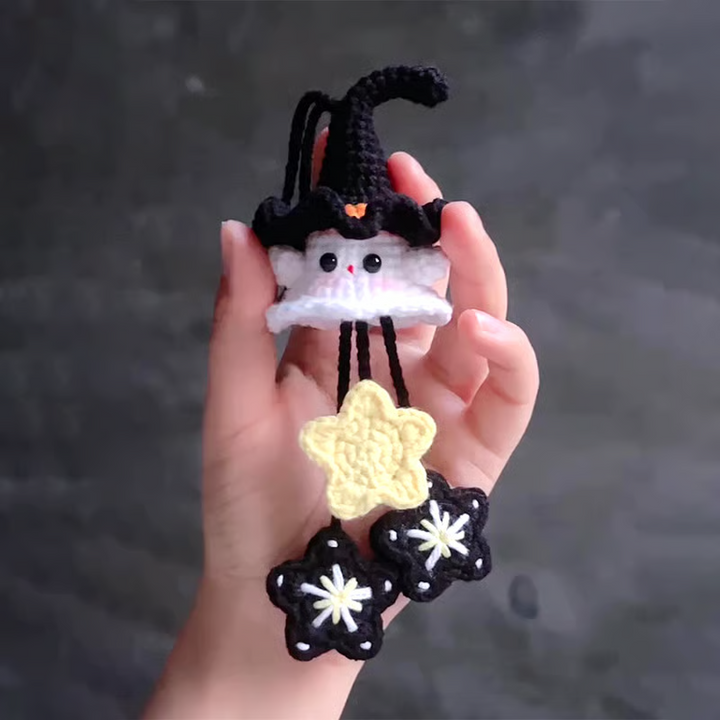 BowLift | Halloween Crochet Kit | Witch Ghost Design | DIY Handmade Plush Décor