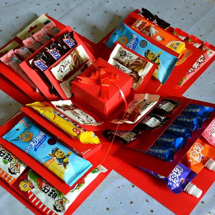 BowLift | Luxury Surprise Gift Box with Candy and Chocolate – Original Gift
