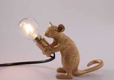 Playful Mouse-Shaped LED Lamp Bowlift