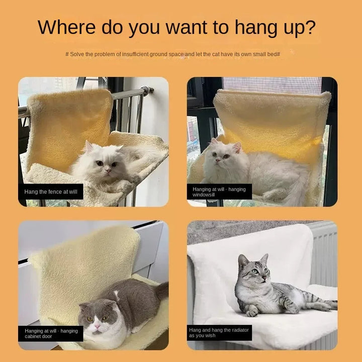 Fluffy Cat Hammock Bowlift