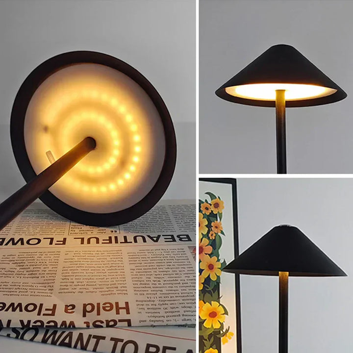 BowLift | Elegant GoLumina Wireless Desk Lamp with Adjustable Lighting