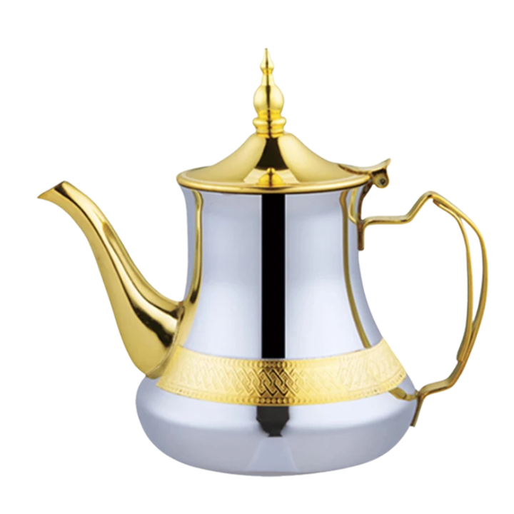 Induction Gas Arabic Style Stainless Steel Teapot Water Tea Kettle | Bowlift