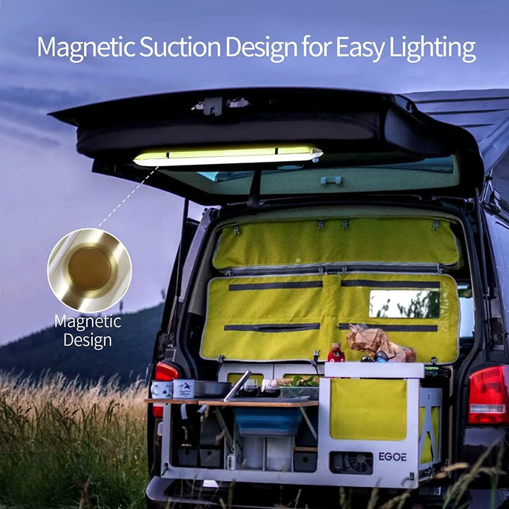 BowLift | Inflatable Solar LED Tube Light - LumiGlow Pro