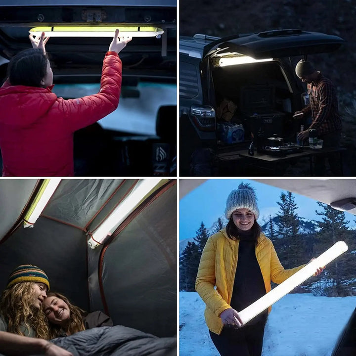 BowLift | Inflatable Solar LED Tube Light - LumiGlow Pro
