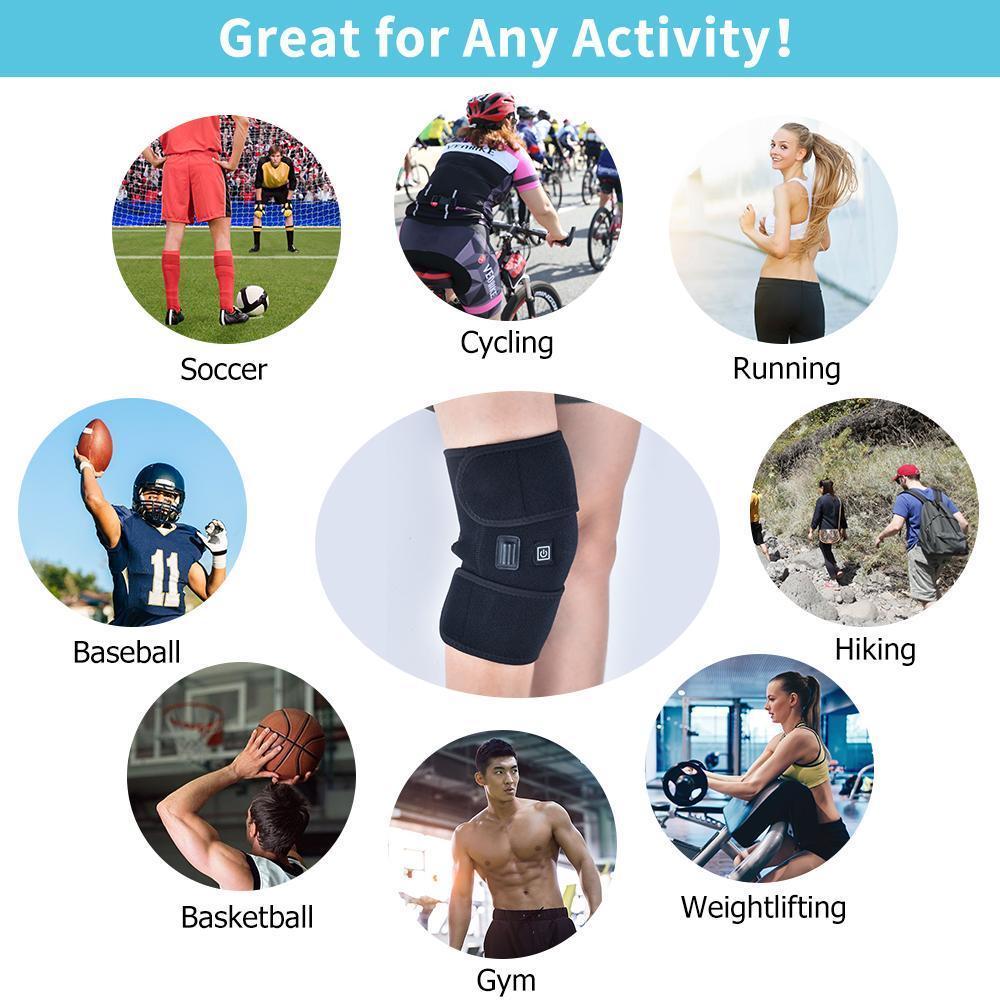 BowLift | Infrared Heated Knee Physiotherapy Safe Massager - Pain Relief Rehabilitation