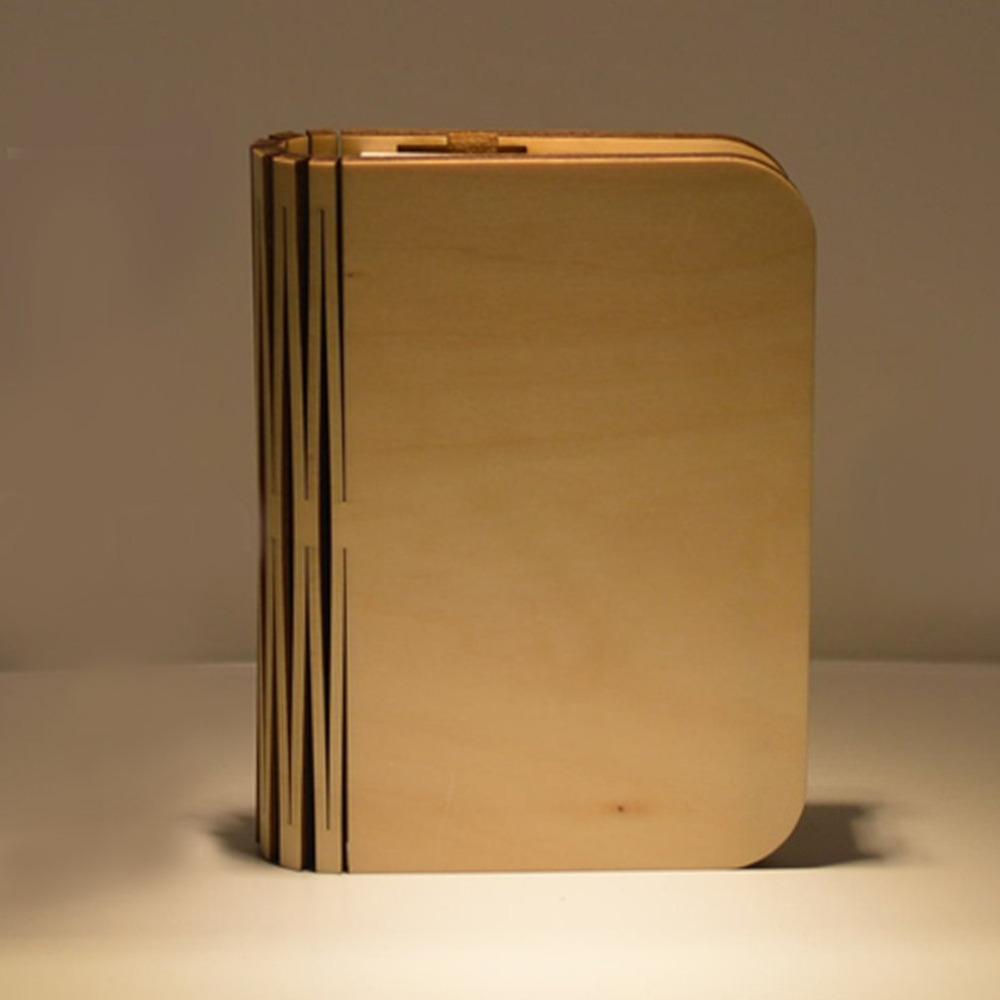 BowLift | Wood Book LED Lamp