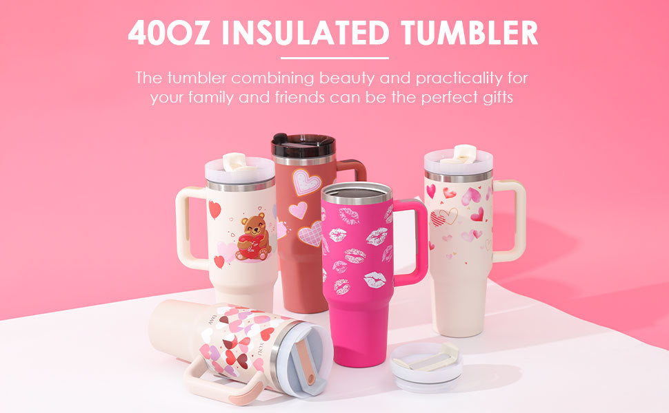 BowLift | Insulated Mug with Handle and Straw - ChillMate