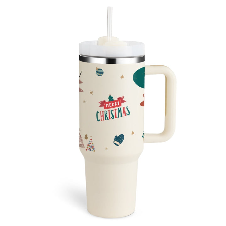 BowLift | Insulated Mug with Handle and Straw - ChillMate