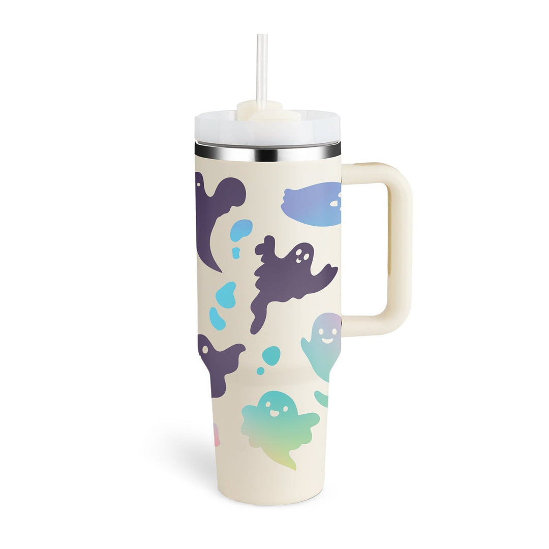 BowLift | Insulated Mug with Handle and Straw - ChillMate