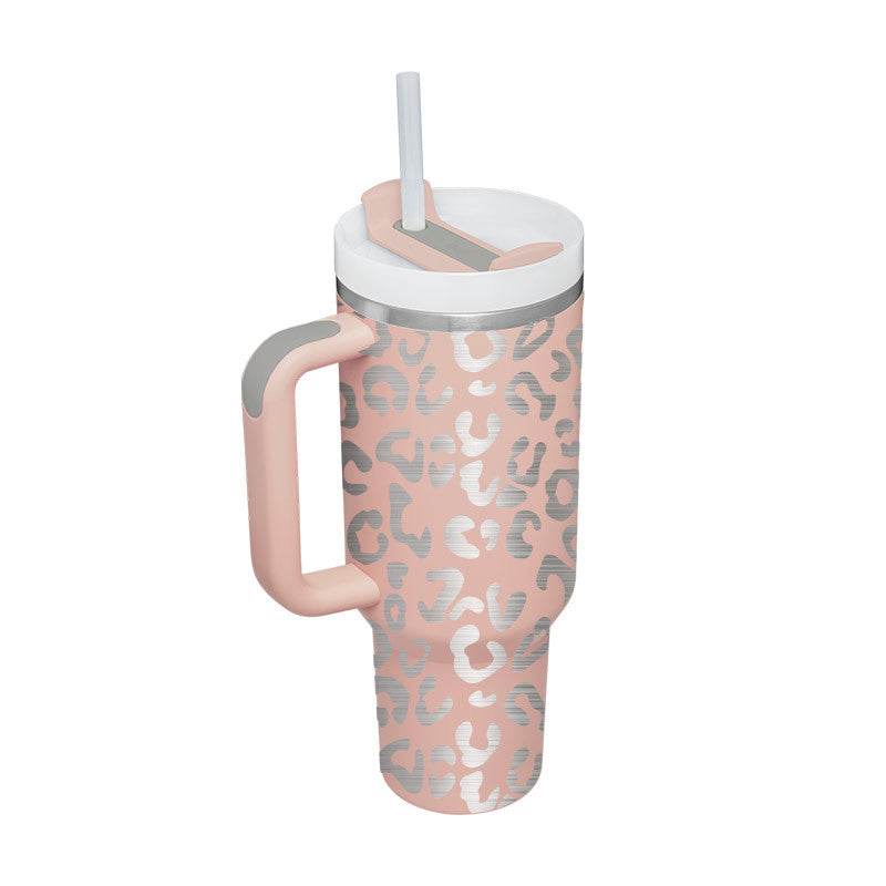 BowLift | Insulated Mug with Handle and Straw - ChillMate