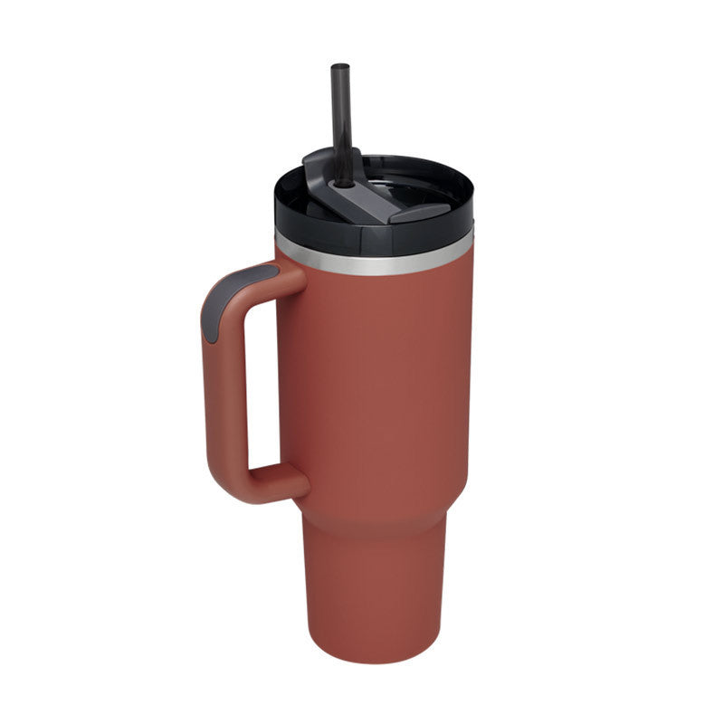 BowLift | Insulated Mug with Handle and Straw - ChillMate