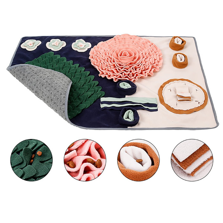 Interactive Snuffle Mat for Dogs - HuntPlay Bowlift
