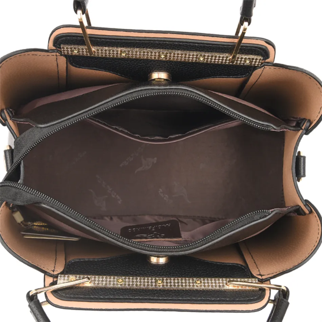BowLift | Vivian Luxury Shoulder Bag – Elegant PU Leather Handbag with Crossbody Strap