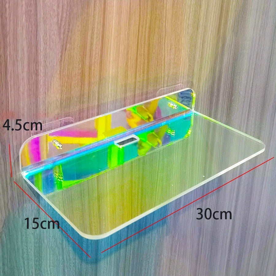 BowLift | Invisible colored wall-mounted floating shelves