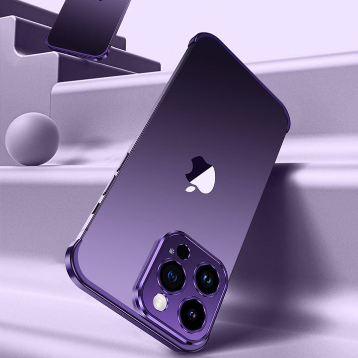 Ultra-Thin Metal Phone Case | Slim and Sturdy | Shockproof Protection for iPhone and Android | Bowlift