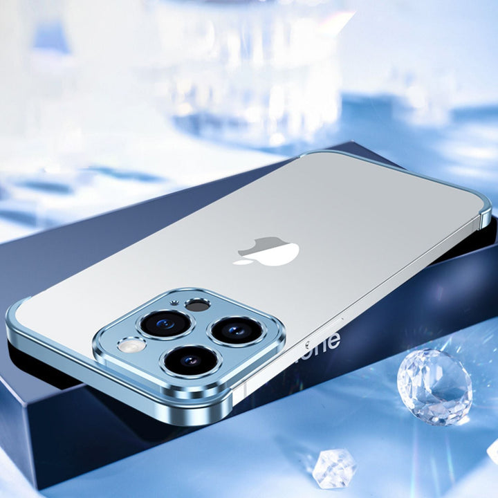 Ultra-Thin Metal Phone Case | Slim and Sturdy | Shockproof Protection for iPhone and Android | Bowlift