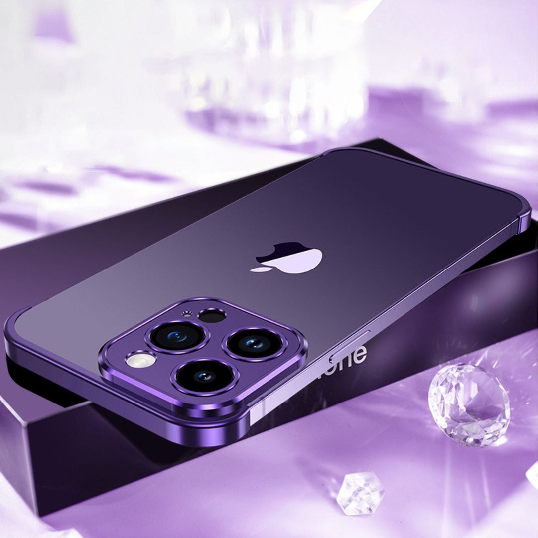 Ultra-Thin Metal Phone Case | Slim and Sturdy | Shockproof Protection for iPhone and Android | Bowlift