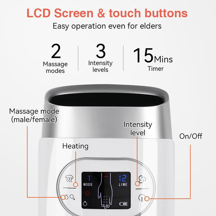BowLift | Electric Hand Massager with Compression – Relief for Arthritis & Hand Pain