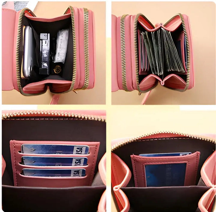 Trendy Leather Anti-Theft Women's Shoulder Bag - SecureStyle | Bowlift