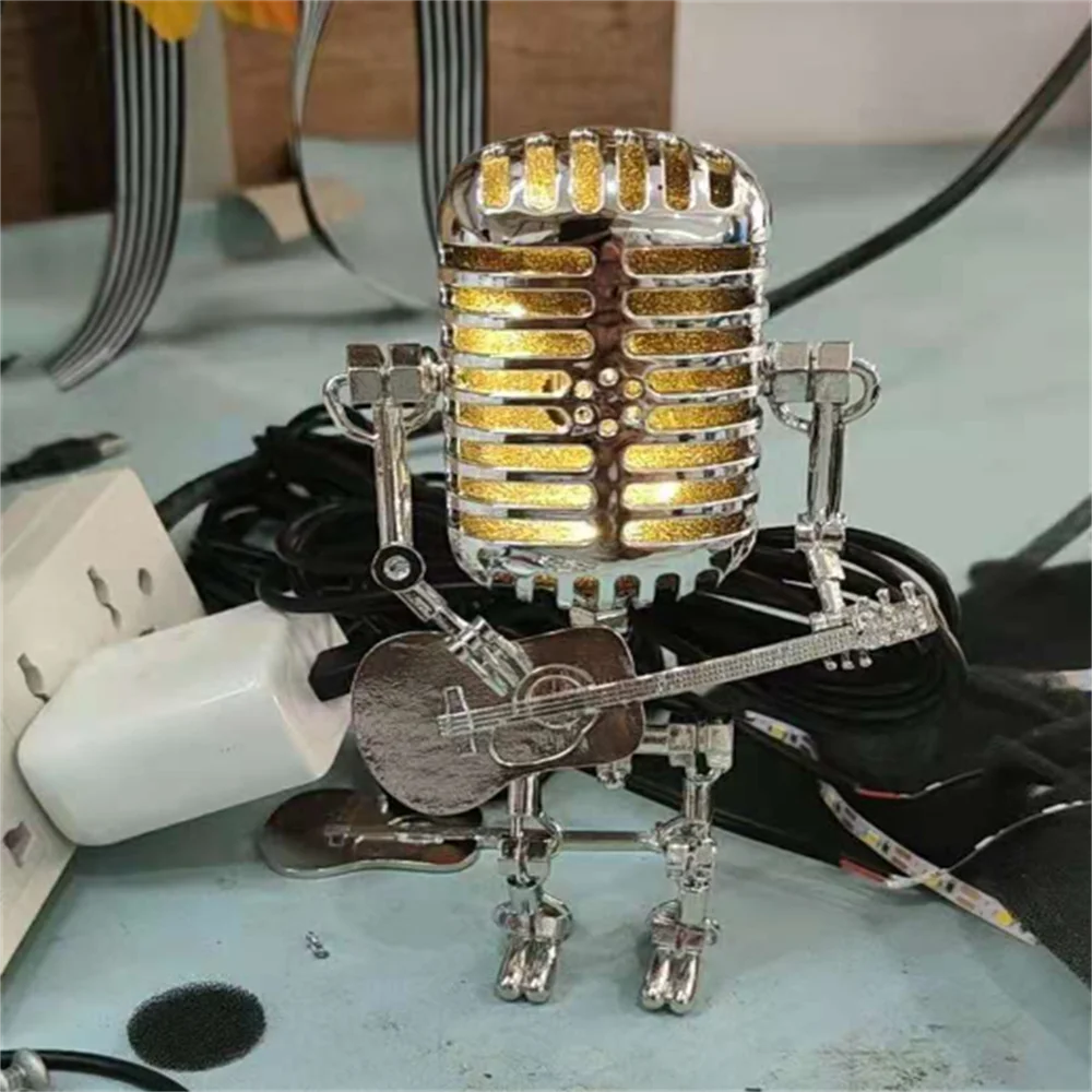 BowLift | Guitar lamp - Robot lamp with guitar