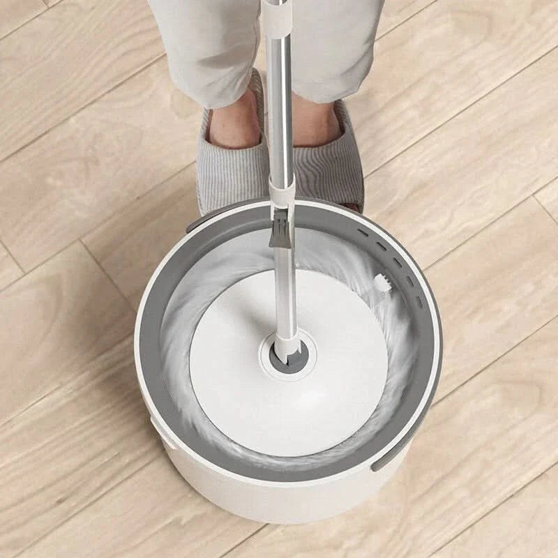 BowLift | Self-Cleaning Spin Mop with Dual-Chamber Bucket