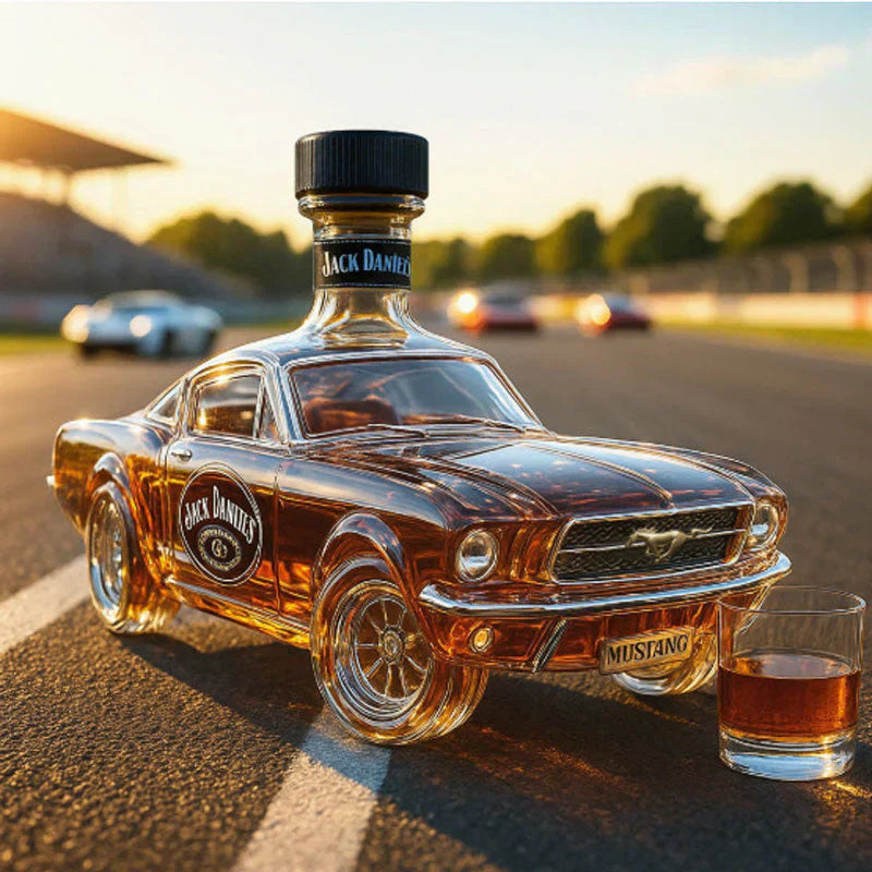 BowLift | OutlawFlask | Limited Edition Bronco Whiskey Bottle