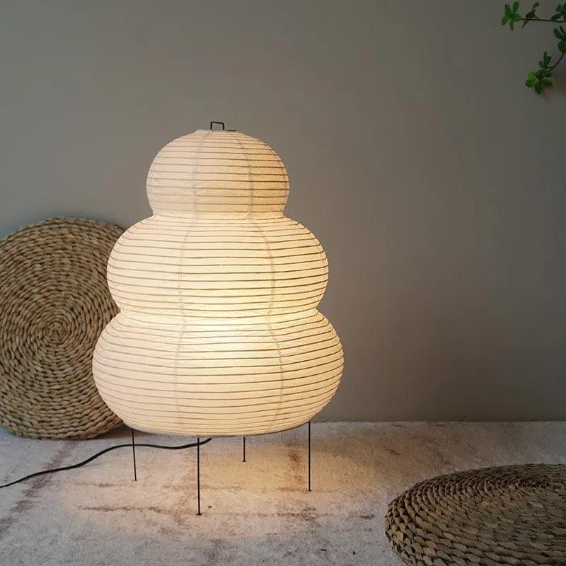 BowLift | Japanese Snowman Table Lamp | Paper