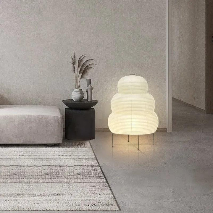 BowLift | Japanese Snowman Table Lamp | Paper