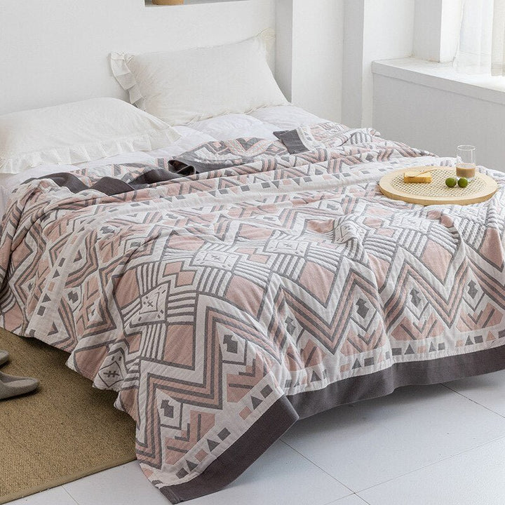 BowLift | Premium Cotton Blanket with Elegant Design – Soft, Luxurious & Versatile Throw