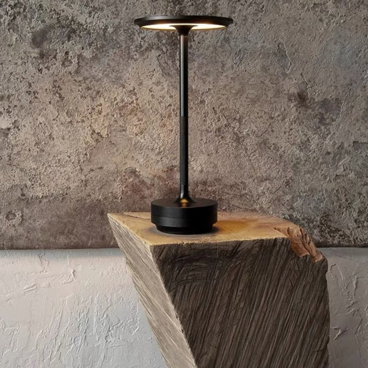 BowLift | Japanese Style LED Touch Table Lamp - ZenLight
