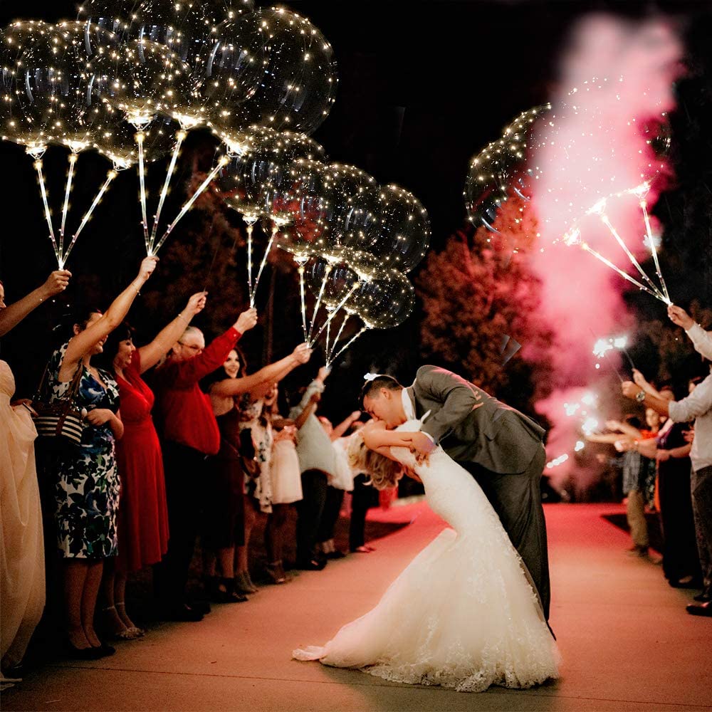 BowLift | LED Light Party Balloons | Ultra-Durable, Customizable & Perfect for Birthdays and Weddings