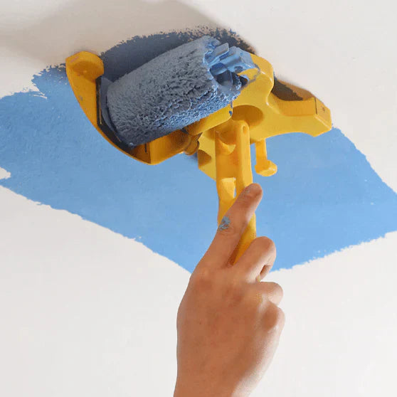 BowLift | Innovative Corner and Edge Paint Roller with Precision Guide for Effortless Painting – Ergonomic Handle for Professional Finish