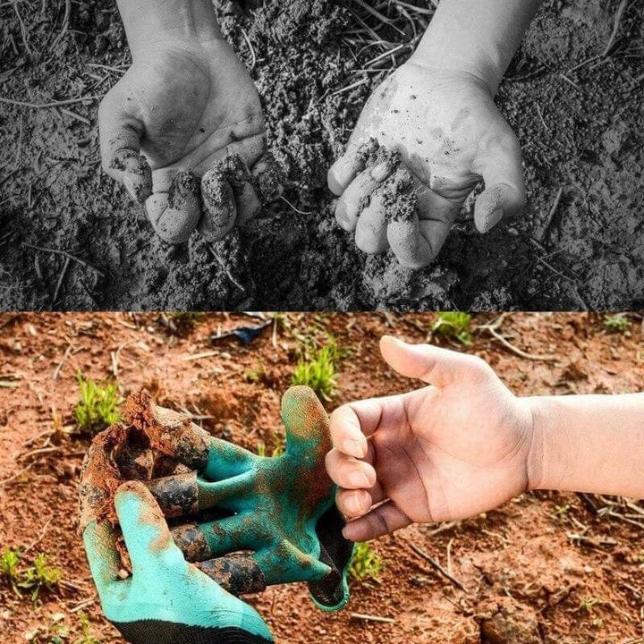 BowLift | Gants de Jardinage Polyvalents - Griffes pour Creuser Intégrées