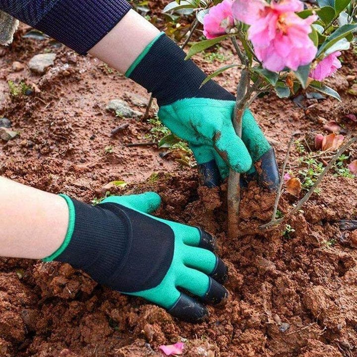 BowLift | Gants de Jardinage Polyvalents - Griffes pour Creuser Intégrées